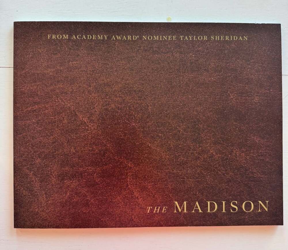 Paramount+ The Madison FYC Emmy Consideration Booklet Kurt Russell